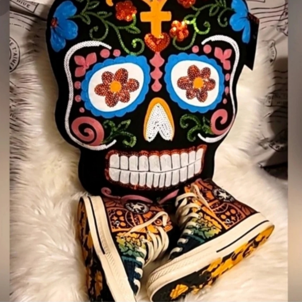 ❤️ Dia De Los Muertos /Day of The Dead Chuck 70's ❤️ - Picture 4 of 13
